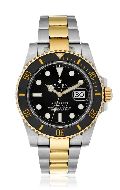 rolex submariner two tone review.